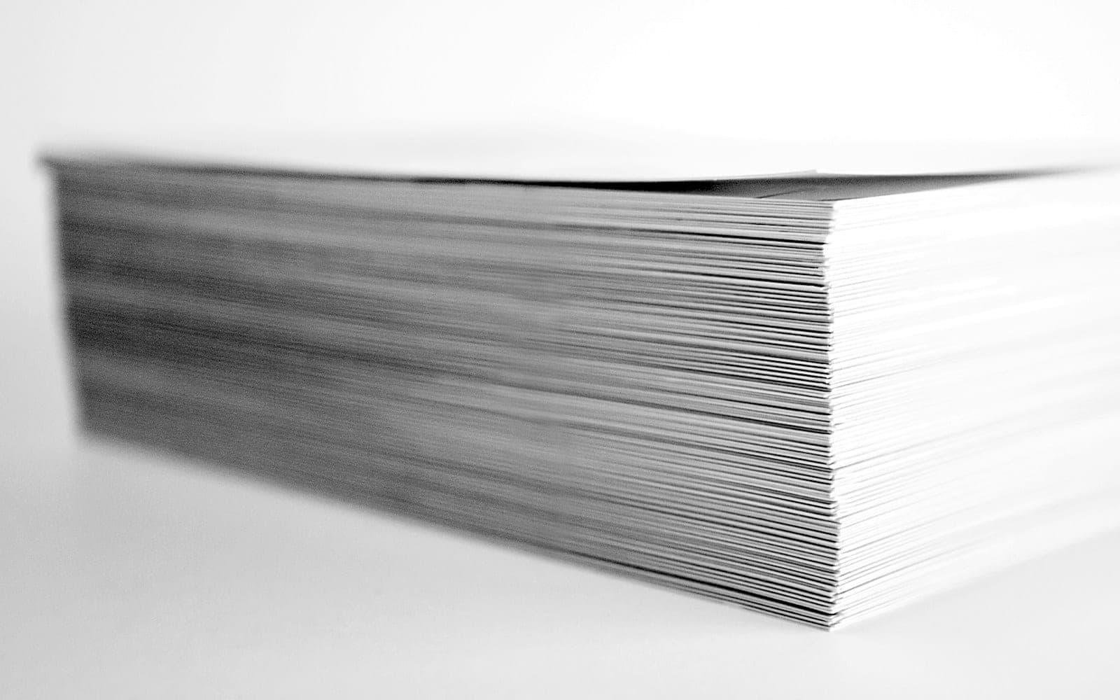 stack of papers